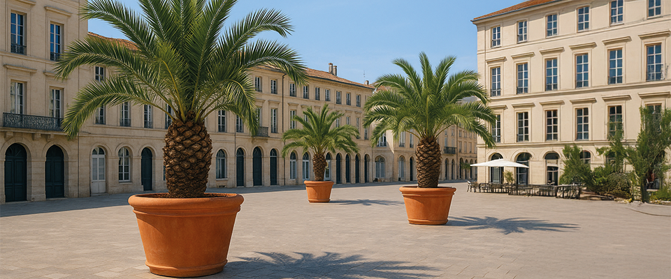 pot pour palmier